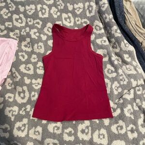 lululemon athletica Red Tank Top